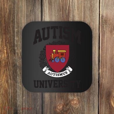 Autism University Autismus Coaster
