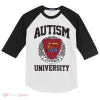 Autism University Autismus Kids Colorblock Raglan Jersey thumb 0