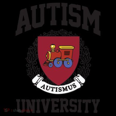 Autism University Autismus Kids Colorblock Raglan Jersey