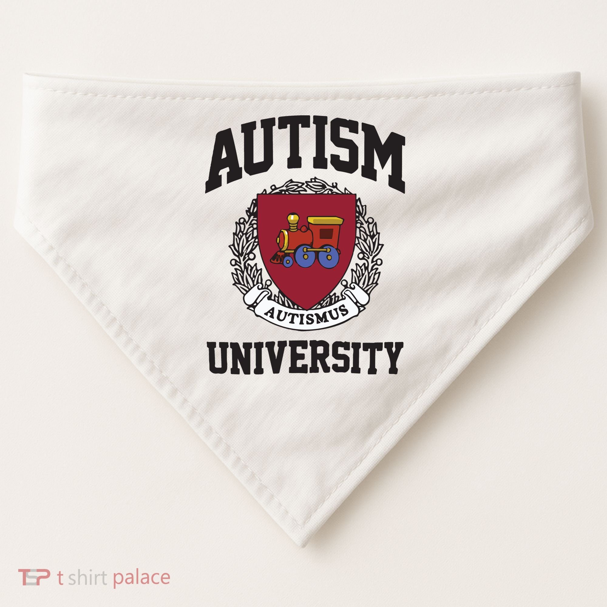 Autism University Autismus USA-Made Doggie Bandana