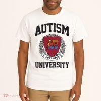 Autism University Autismus Tall T-Shirt thumb 2
