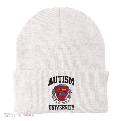 Autism University Autismus Beanie