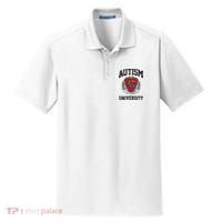 Autism University Autismus Dry Zone Grid Polo thumb 0