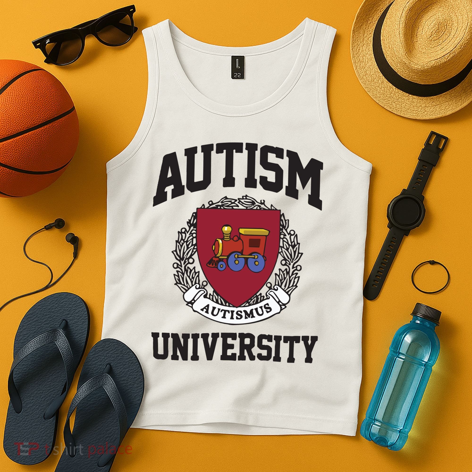 Autism University Autismus Tank Top