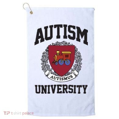 Autism University Autismus Golf Towel