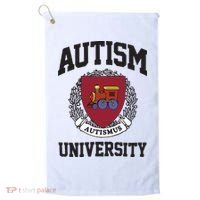 Autism University Autismus Golf Towel thumb 0
