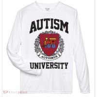 Autism University Autismus Zone Performance Long-Sleeve T-Shirt thumb 0