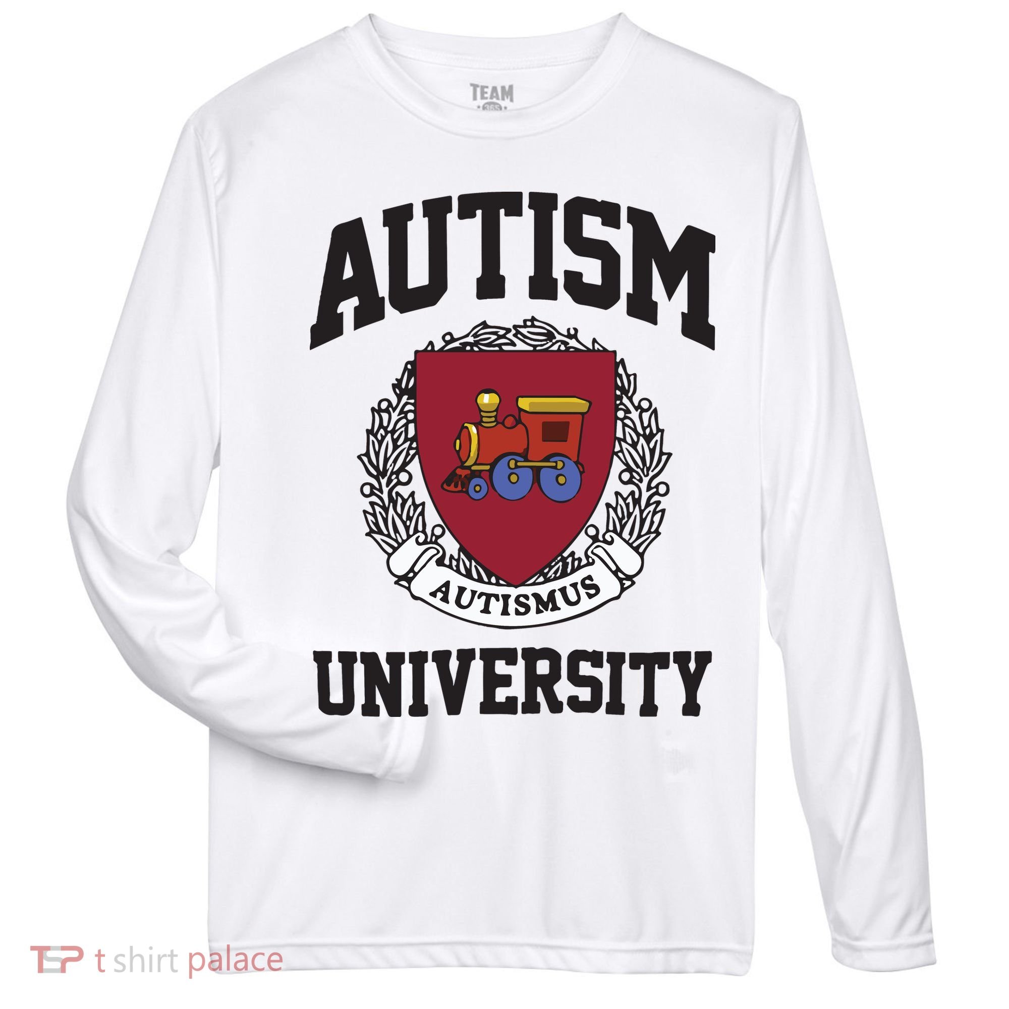 Autism University Autismus Zone Performance Long-Sleeve T-Shirt
