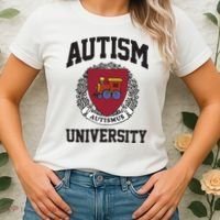 Autism University Autismus Women's T-Shirt thumb 2