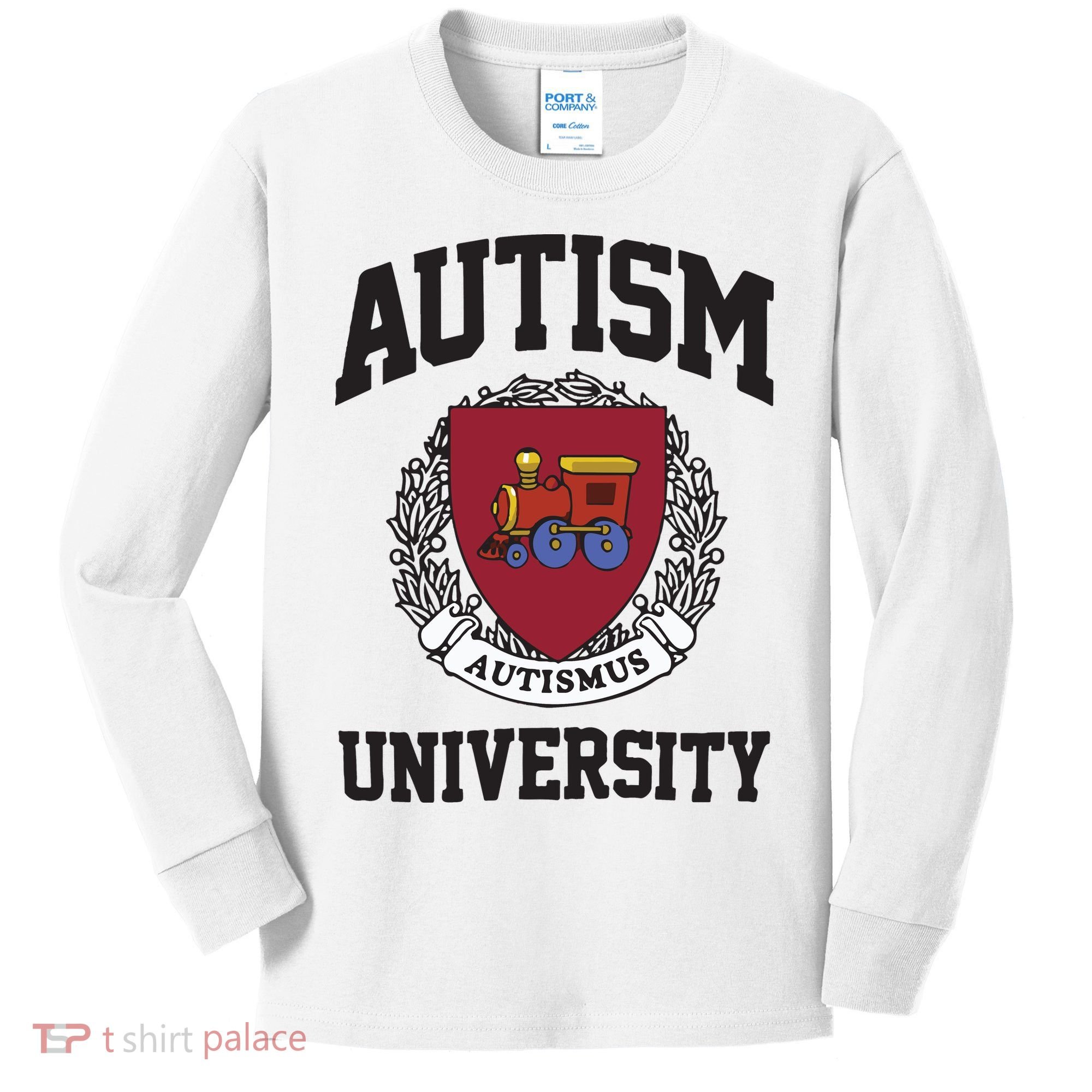 Autism University Autismus Kids Long Sleeve Shirt