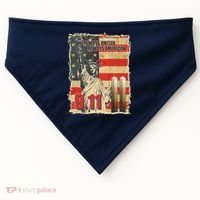 Always United Always American September 11 Memorial USA-Made Doggie Bandana thumb 0