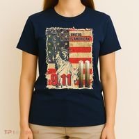 Always United Always American September 11 Memorial T-Shirt thumb 4
