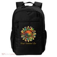 Accept Understand And Love Autism Awareness Sunflower Backpack thumb 0