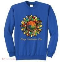 Accept Understand And Love Autism Awareness Sunflower Sweatshirt thumb 0