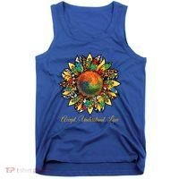 Accept Understand And Love Autism Awareness Sunflower Tank Top thumb 0