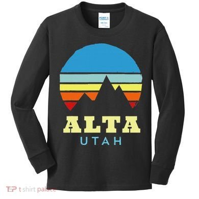 Alta Utah Kids Long Sleeve Shirt