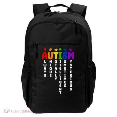 Always Unique Autism Definition Quote Backpack