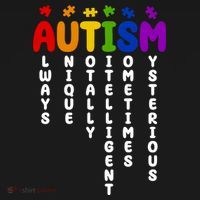 Always Unique Autism Definition Quote Coaster thumb 2