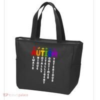 Always Unique Autism Definition Quote Tote Bag thumb 3