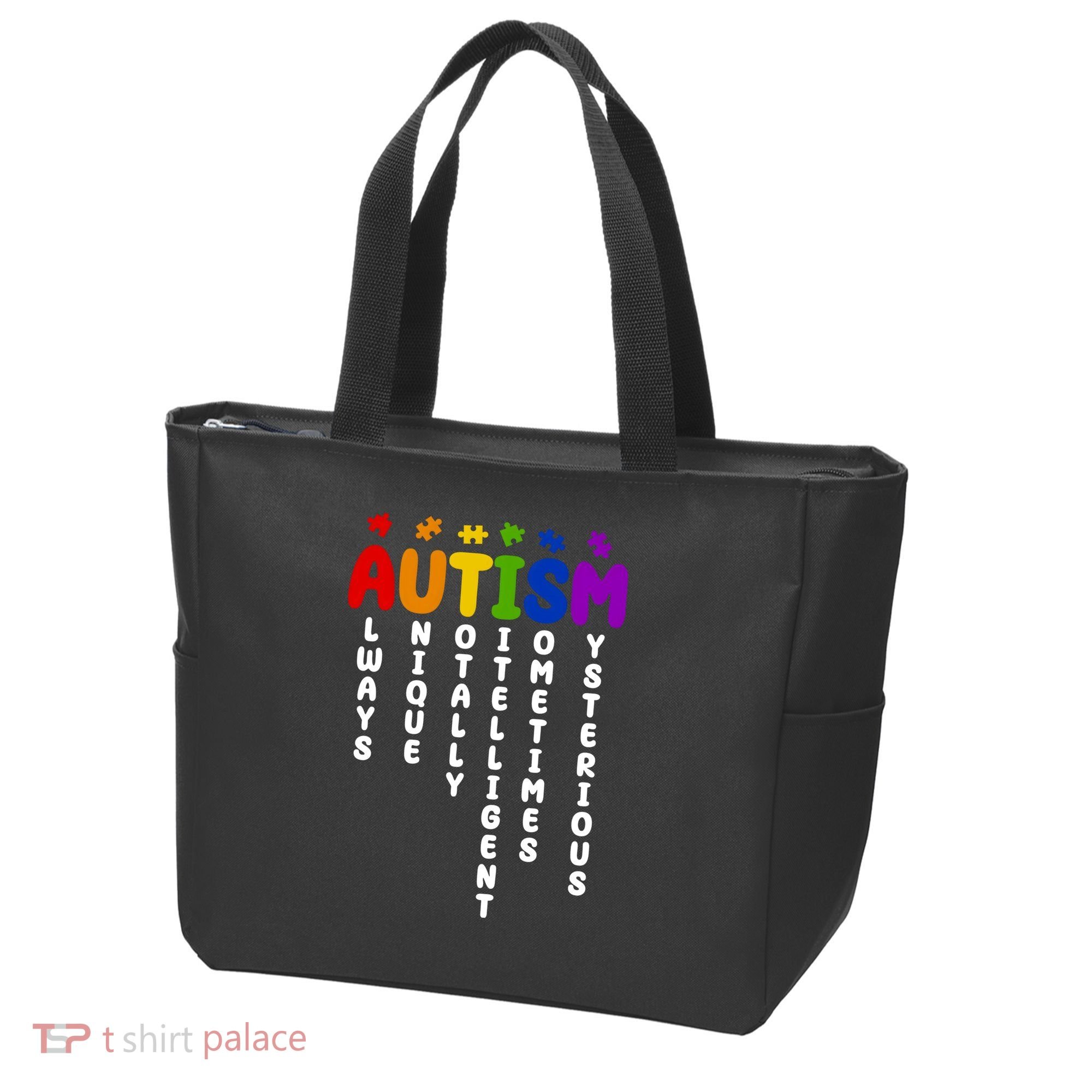 Always Unique Autism Definition Quote Tote Bag