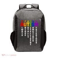Always Unique Autism Definition Quote Vector Backpack thumb 0