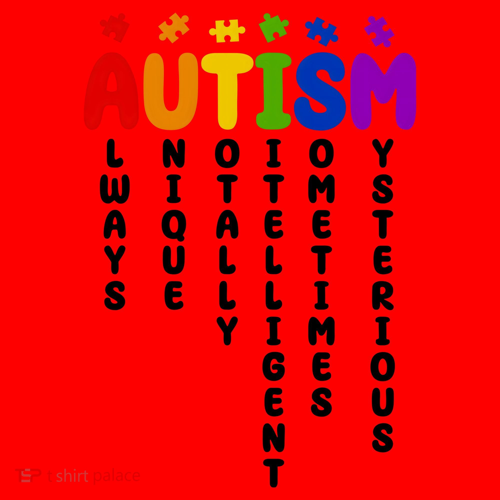 Always Unique Autism Definition Quote Santa Hat