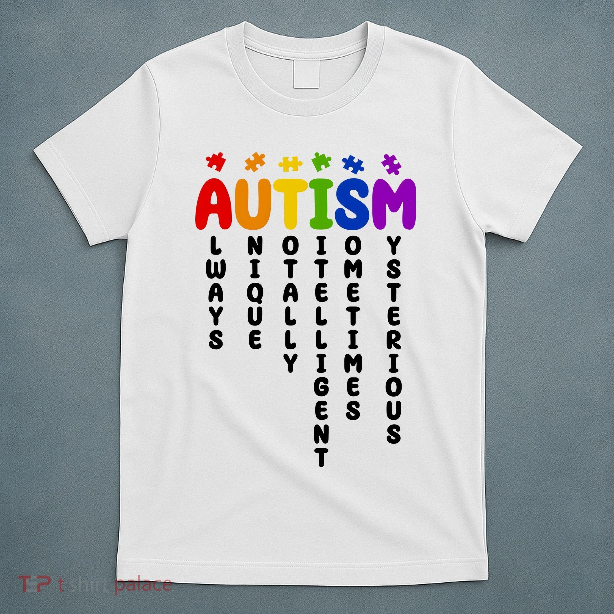 Always Unique Autism Definition Quote T-Shirt