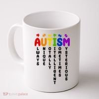 Always Unique Autism Definition Quote Coffee Mug thumb 0