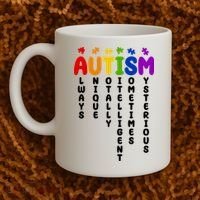 Always Unique Autism Definition Quote Coffee Mug thumb 2
