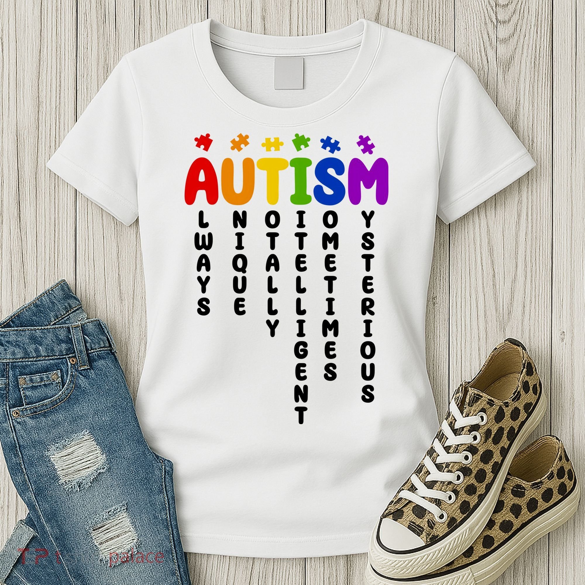 Always Unique Autism Definition Quote Women's T-Shirt