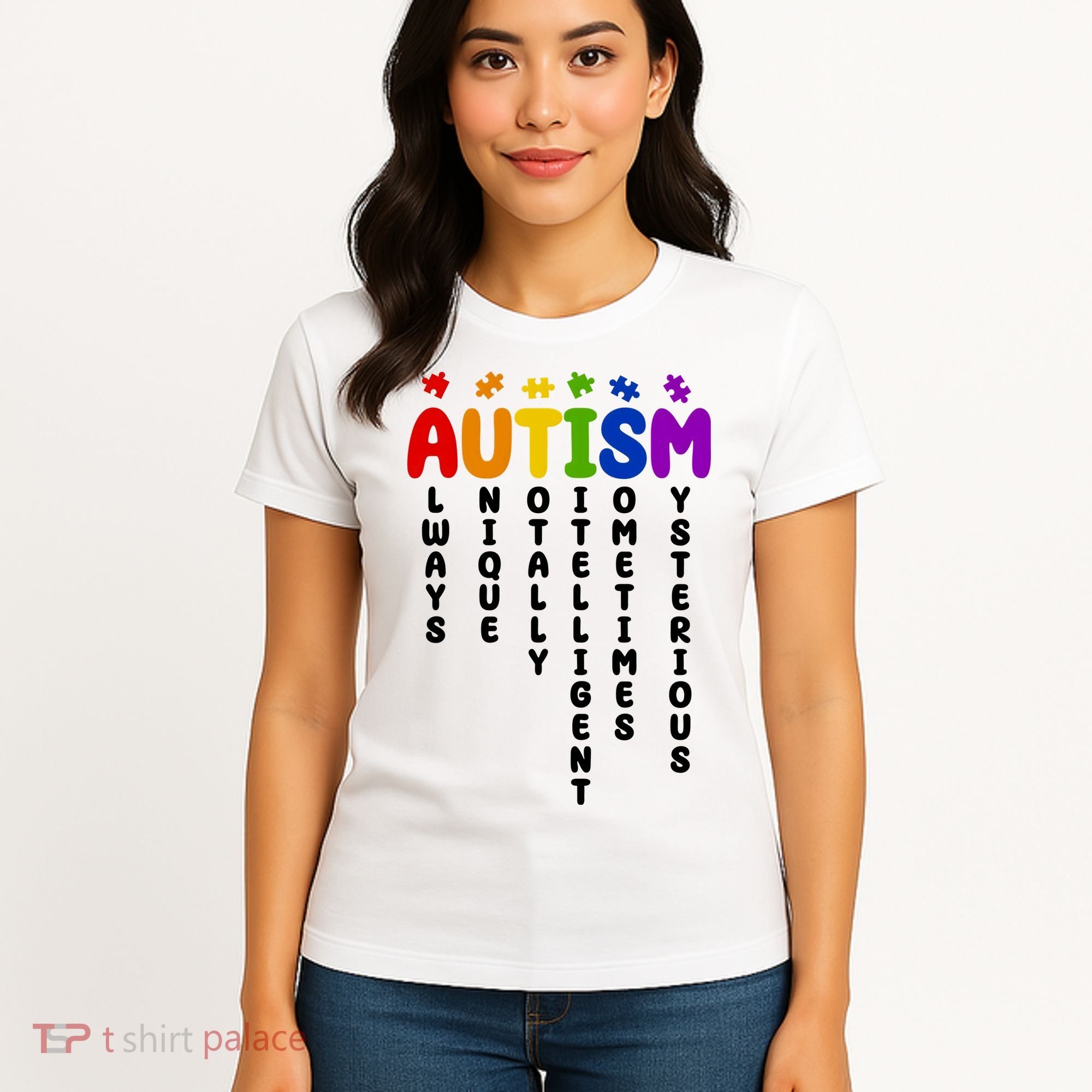 Always Unique Autism Definition Quote Women's T-Shirt