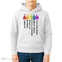 Always Unique Autism Definition Quote Kids Hoodie thumb 4
