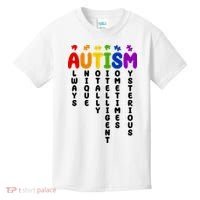 Always Unique Autism Definition Quote Kids T-Shirt thumb 0