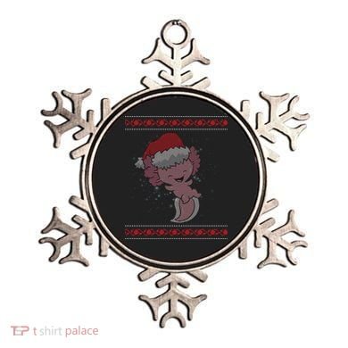 Axolotl Ugly Christmas Sweater Design Ornament