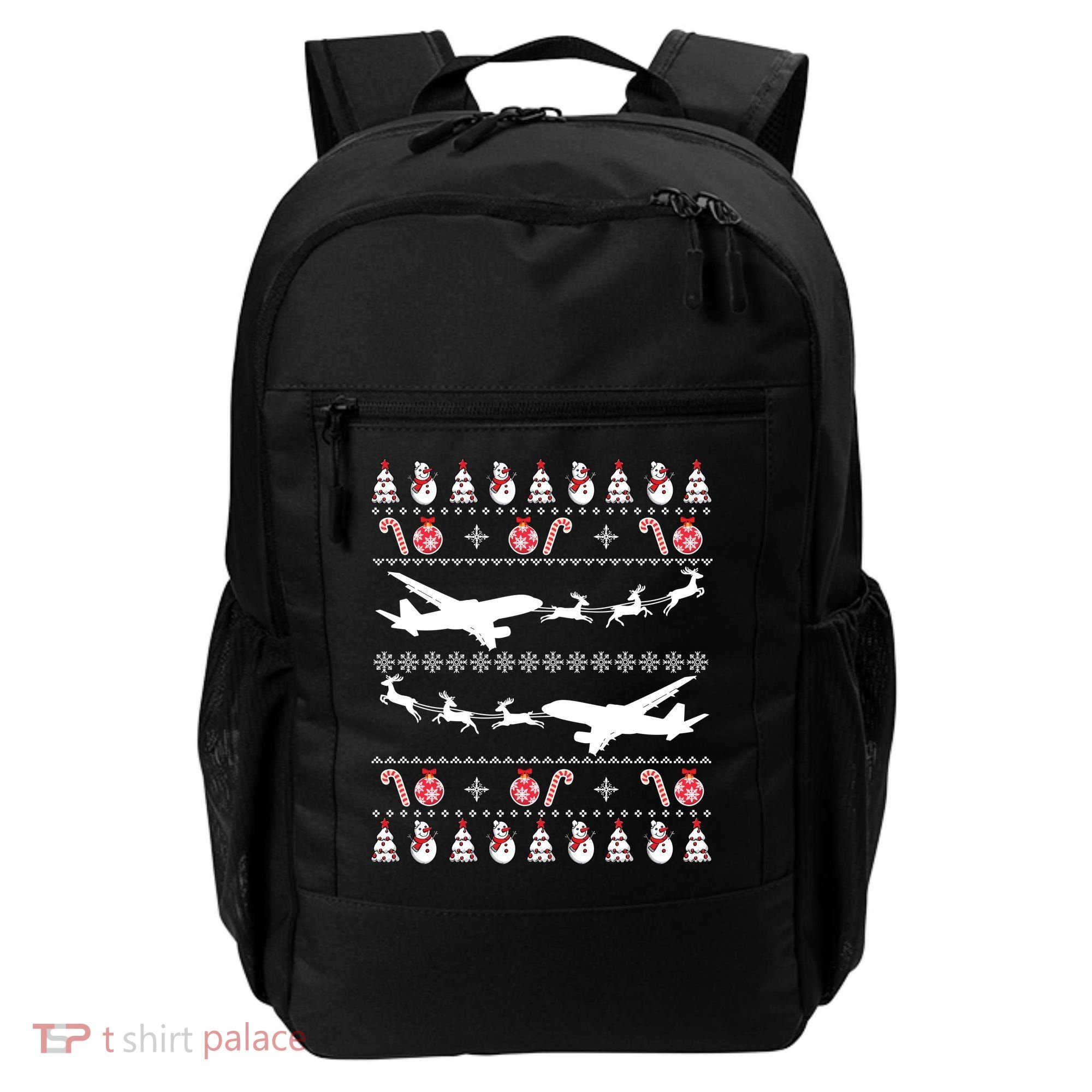 Airplanes Ugly Christmas Cute Gift Xmas Costume Backpack