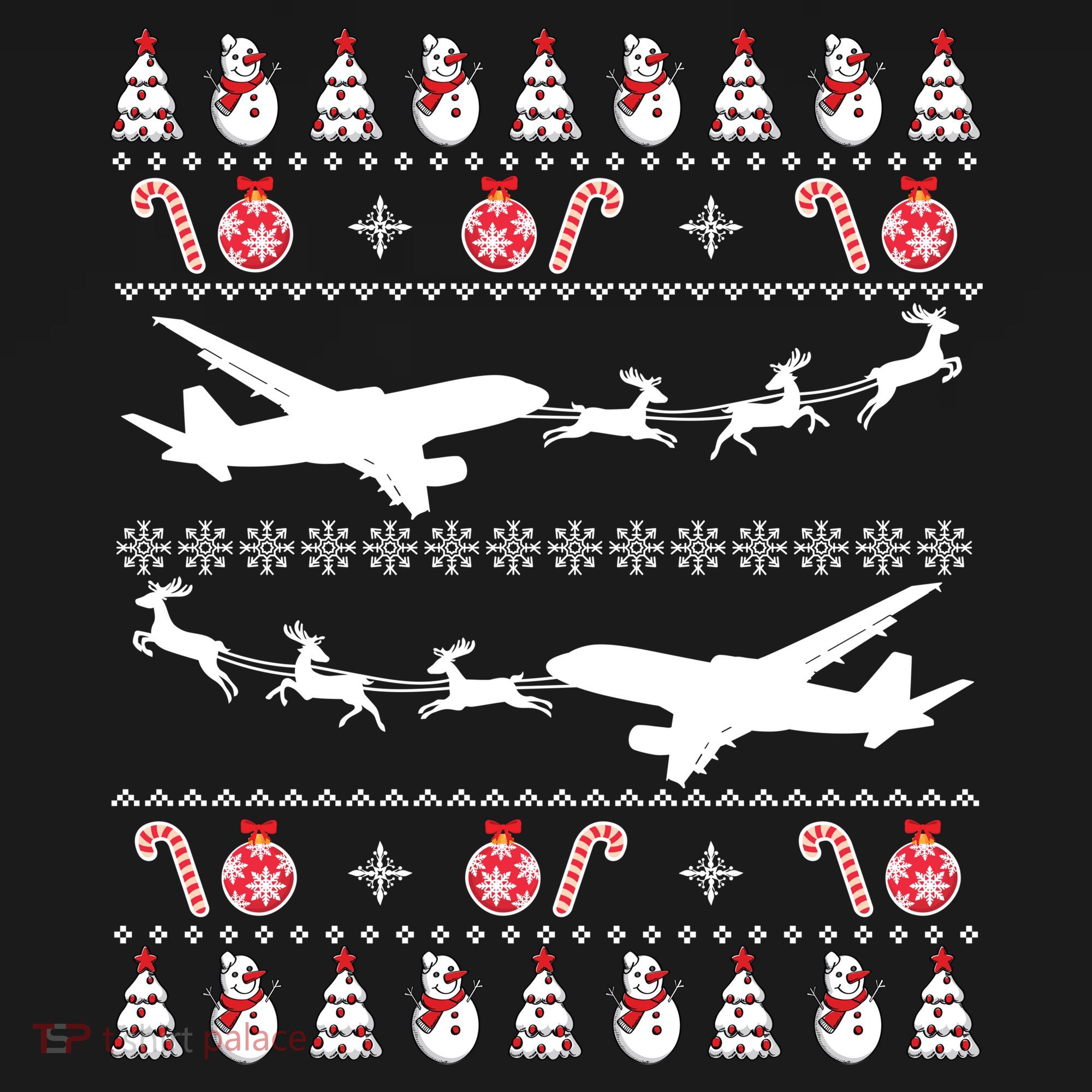 Airplanes Ugly Christmas Cute Gift Xmas Costume Women's Hoodie
