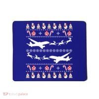 Airplanes Ugly Christmas Cute Gift Xmas Costume Mousepad thumb 0