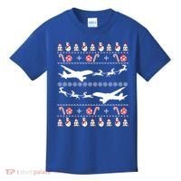 Airplanes Ugly Christmas Cute Gift Xmas Costume Kids T-Shirt thumb 0