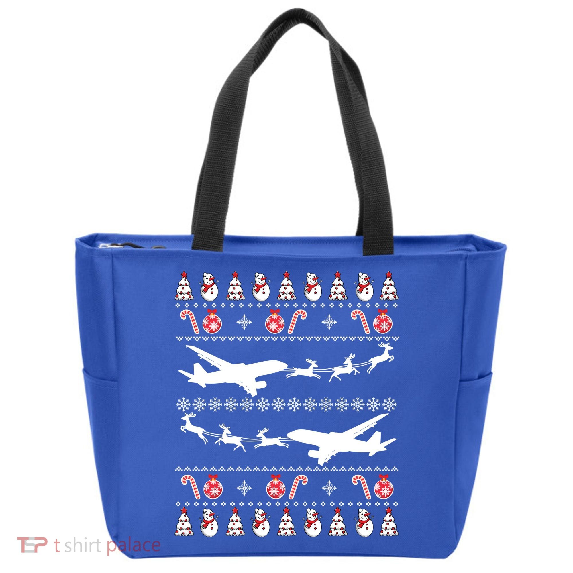 Airplanes Ugly Christmas Cute Gift Xmas Costume Tote Bag