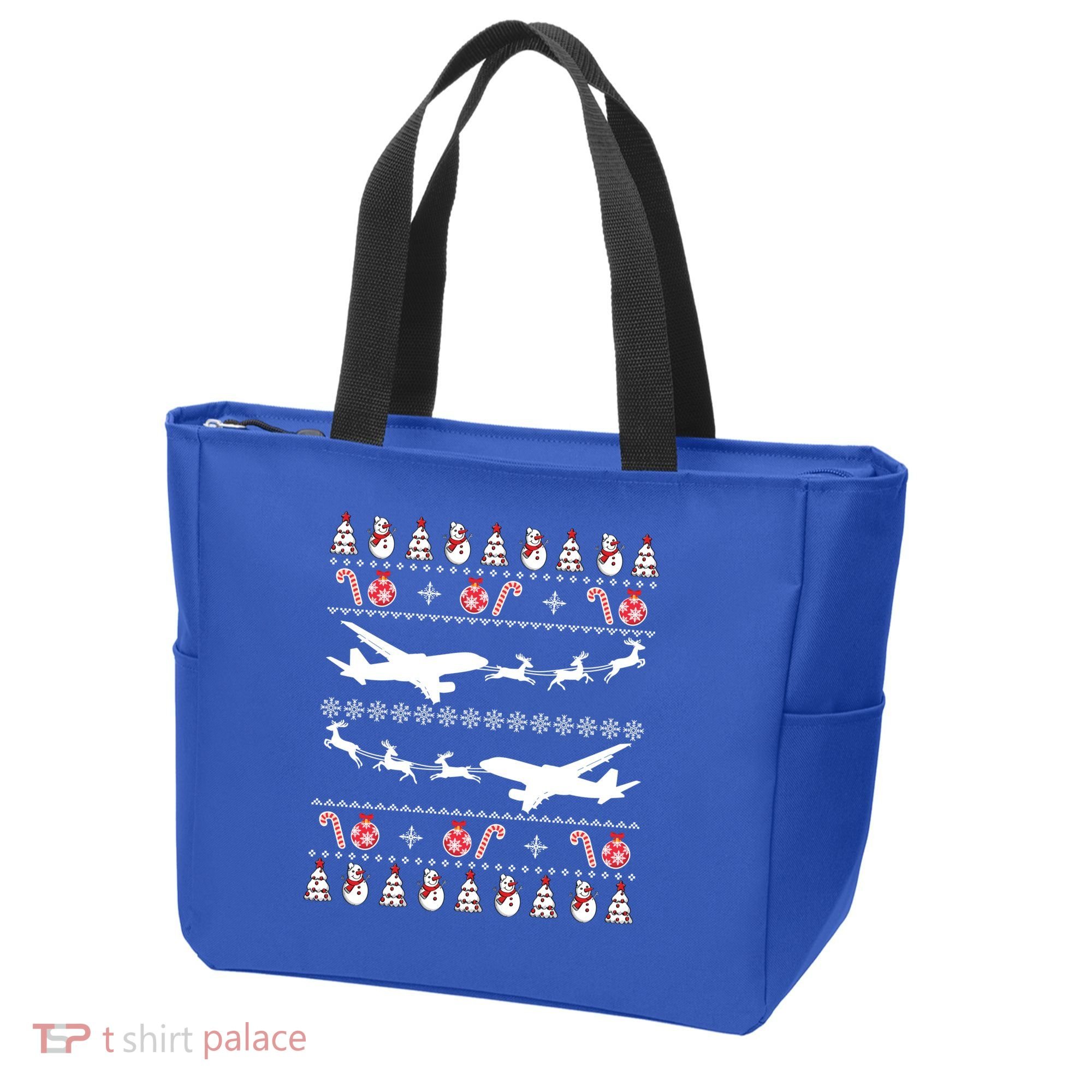 Airplanes Ugly Christmas Cute Gift Xmas Costume Tote Bag