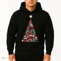 Audio Music Fan Christmas Tree Hoodie thumb 2