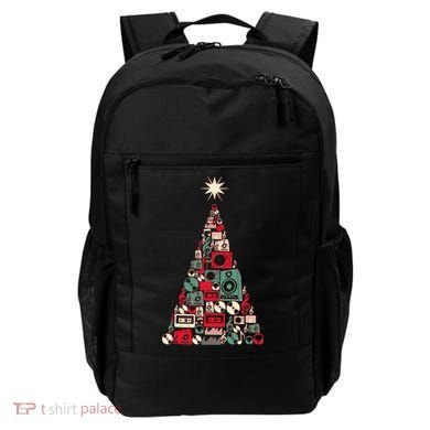 Audio Music Fan Christmas Tree Backpack