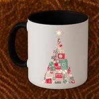 Audio Music Fan Christmas Tree Coffee Mug thumb 2
