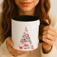 Audio Music Fan Christmas Tree Coffee Mug thumb 3