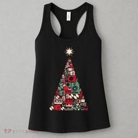 Audio Music Fan Christmas Tree Women's Tank Top thumb 3
