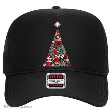 Audio Music Fan Christmas Tree Hat