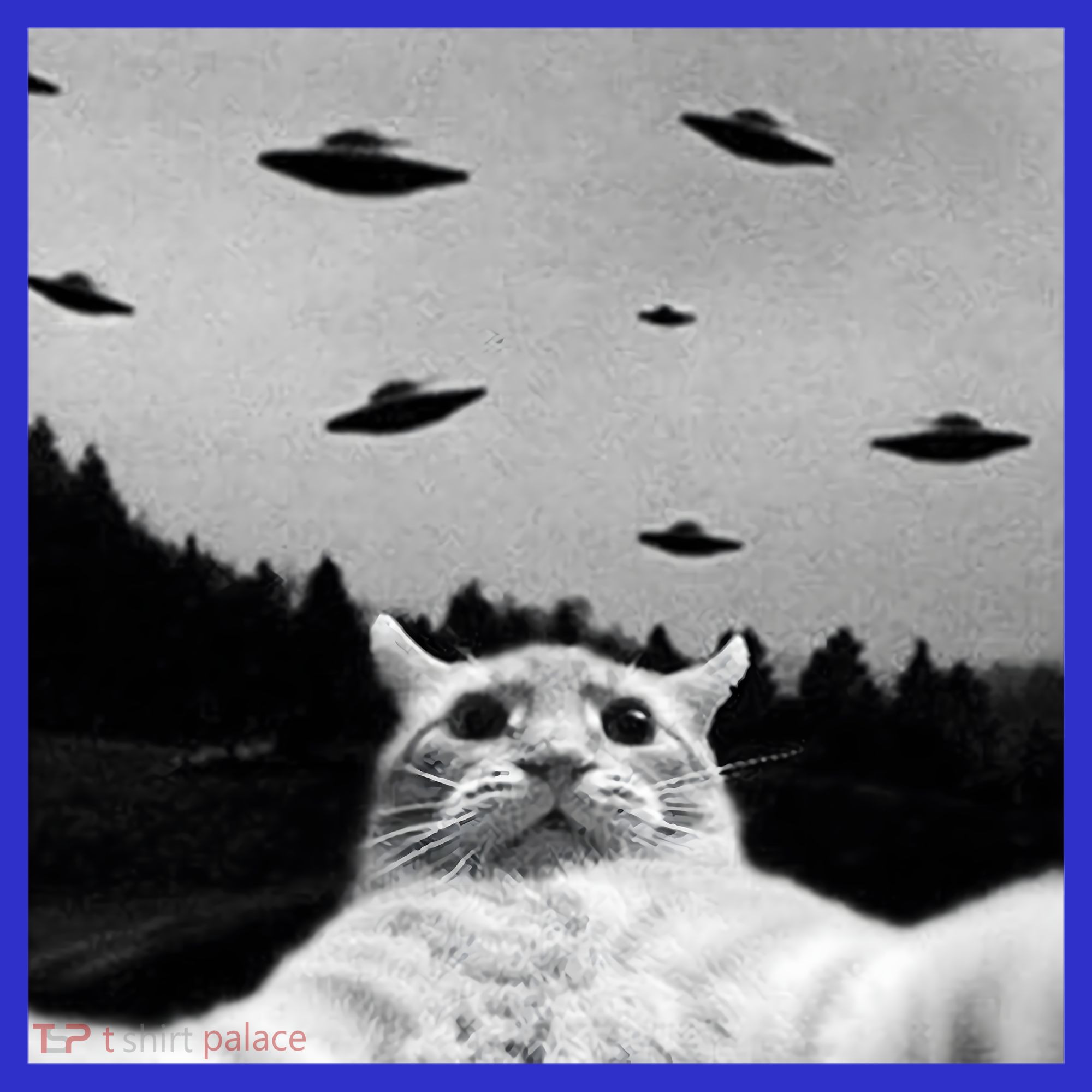 Alien UFO Funny Cat Selfie Baby Bodysuit