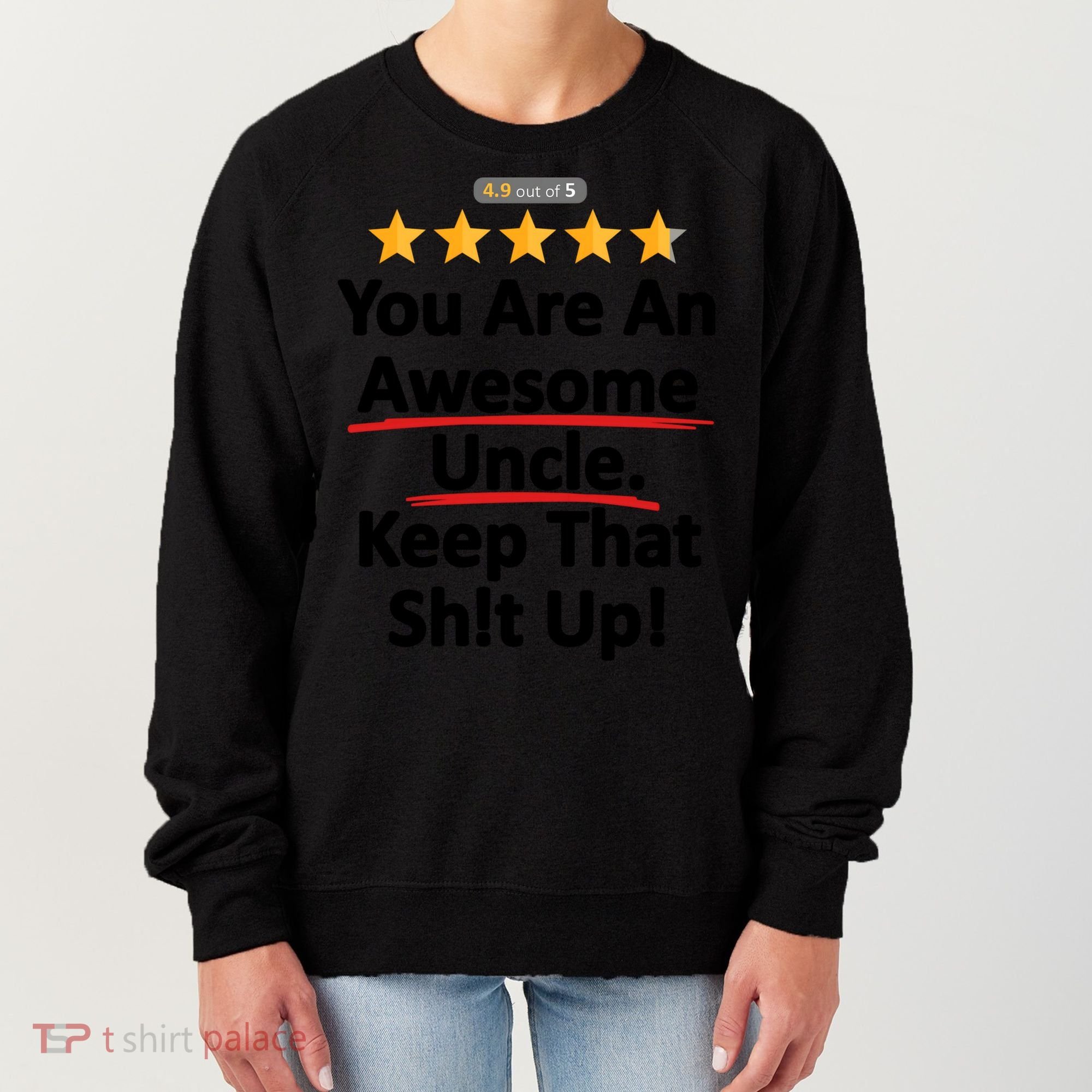 Awesome Uncle Funny Gift For Uncles Women's Sweatshirt