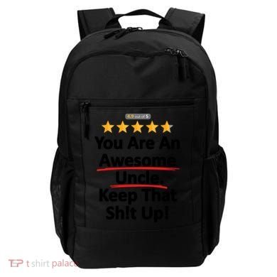 Awesome Uncle Funny Gift For Uncles Backpack