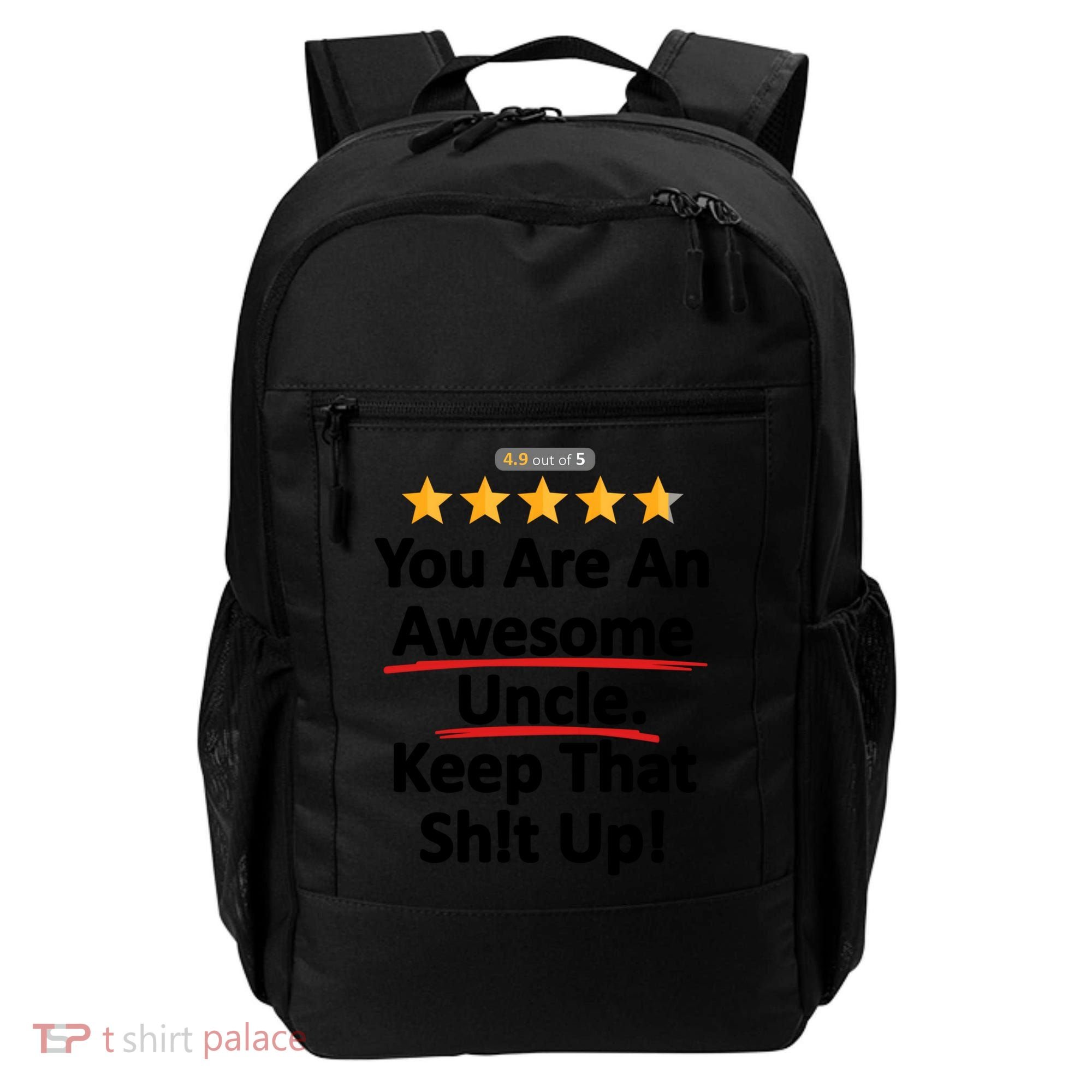Awesome Uncle Funny Gift For Uncles Backpack